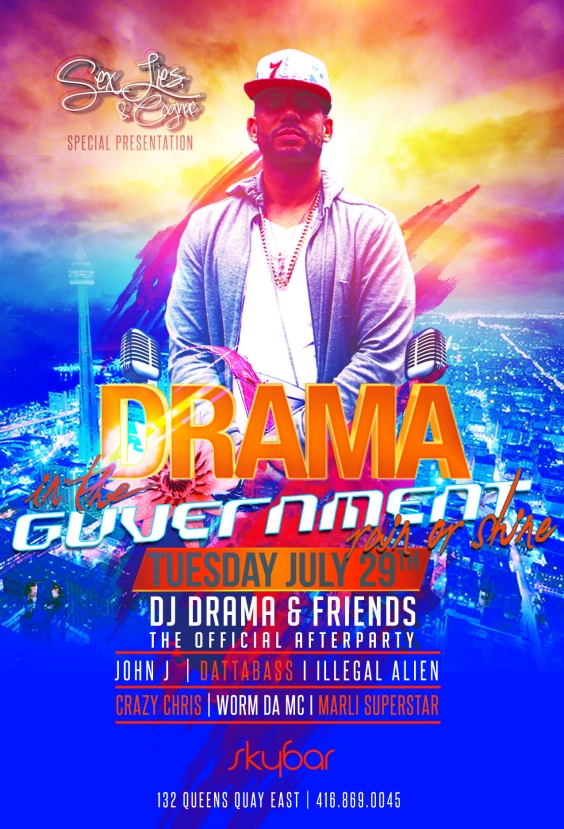 SEX, LIES, COGNAC presents Drama